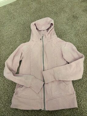 lululemon athletica Dusty Pink Scuba Hoodie